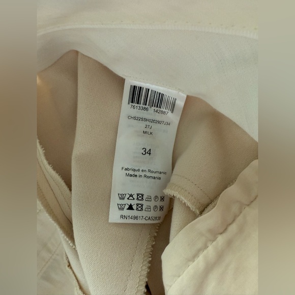 SEE BY CHLOE BERMUDA BEIGE SHORTS - Picture 5 of 7